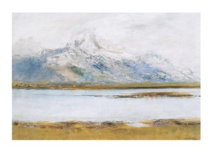 Tatra Mountain Landscape By Ladislav Mednyánszky-1