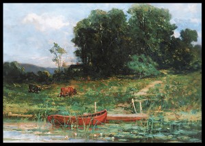 The Farm Landing By Edward Mitchell Bannister-2