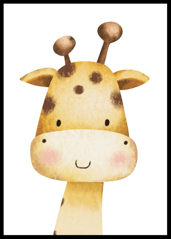 Giraffe Portrait-0