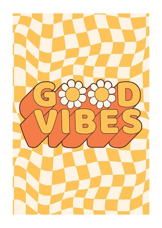 Poster Good Vibes