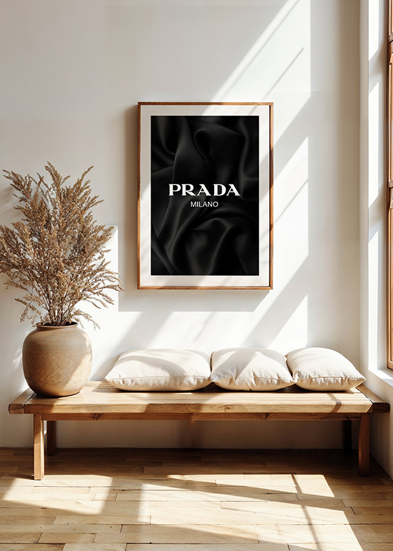 Poster Prada Milano Satin crossfade