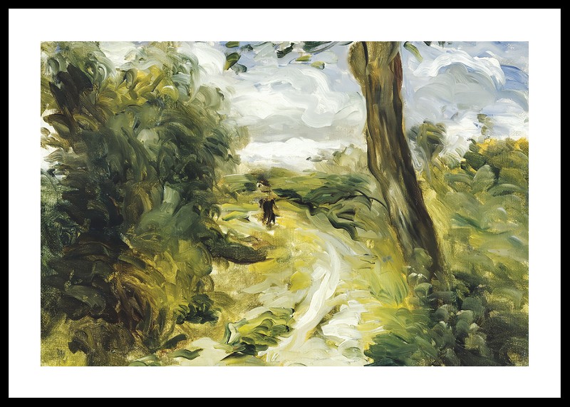 Landscape Between Storms By Pierre-Auguste Renoir-0
