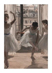 Poster Danseuses Dans Une Salle D'exercice By Edgar Degas