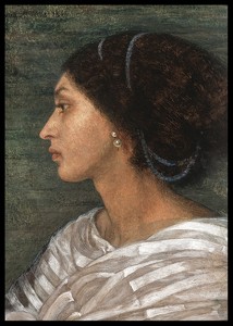 Head of a Mulatto Woman (Mrs. Eaton) By Joanna Boyce Wells-2