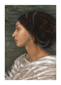 Head of a Mulatto Woman (Mrs. Eaton) By Joanna Boyce Wells-1