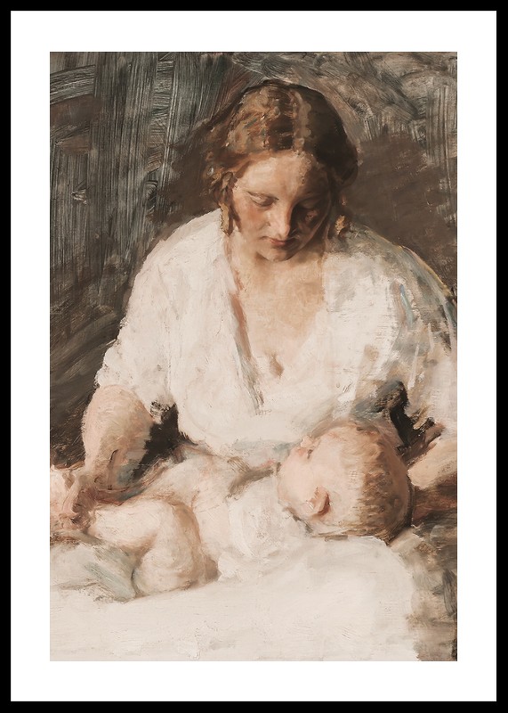 Mor Og Barn By Julius Paulsen-0