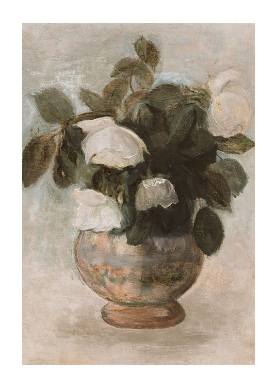 Białe Róże By Tadeusz Makowski-1