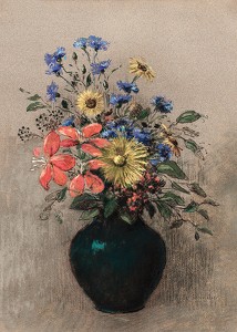 Wildflowers By Odilon Redon-3