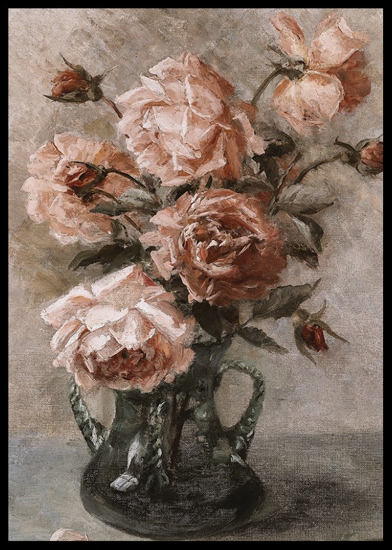 Rosen In Vase By Elise Nees Von Esenbeck-2