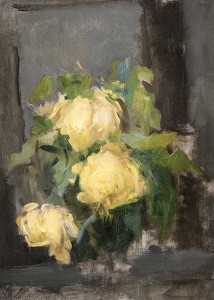 Golden Roses By Olga Boznańska-3