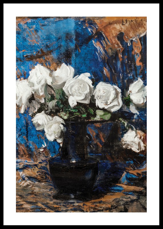 White Roses By Leon Wyczółkowski-0