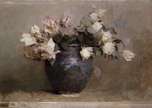 Roses By Abbott Handerson Thayer-3