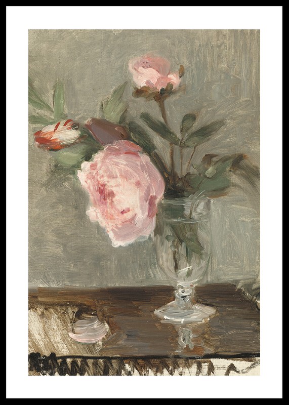 Peonies By Berthe Morisot-0