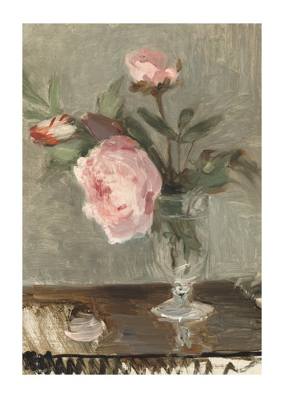 Peonies By Berthe Morisot-1