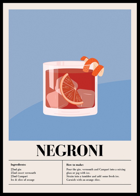 Negroni Cocktail-0