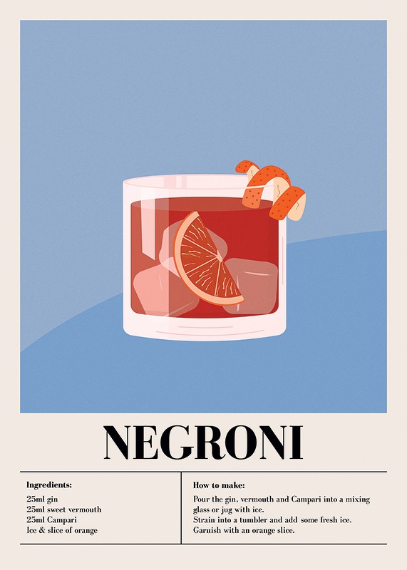 Negroni Cocktail-1