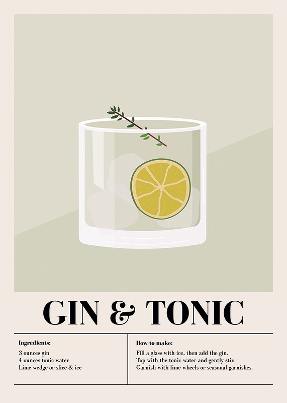 Gin Tonic Cocktail-1