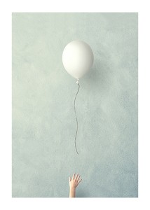 Poster Balloon Fly Free