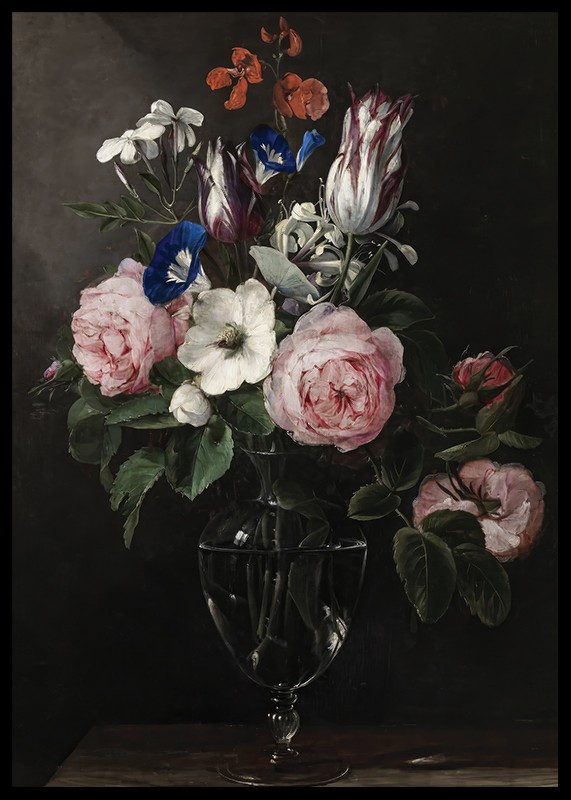Flowers In A Vase By Jan Brueghel-2