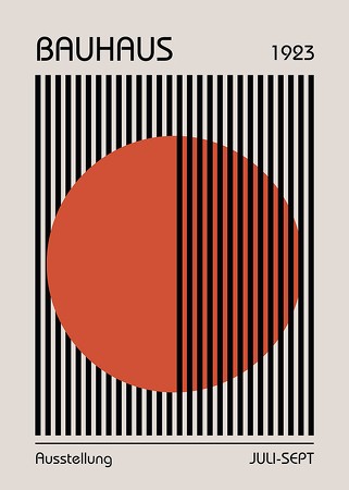 Poster Bauhaus Art No20