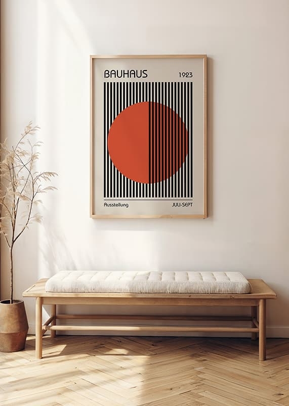 Poster Bauhaus Art No20 crossfade