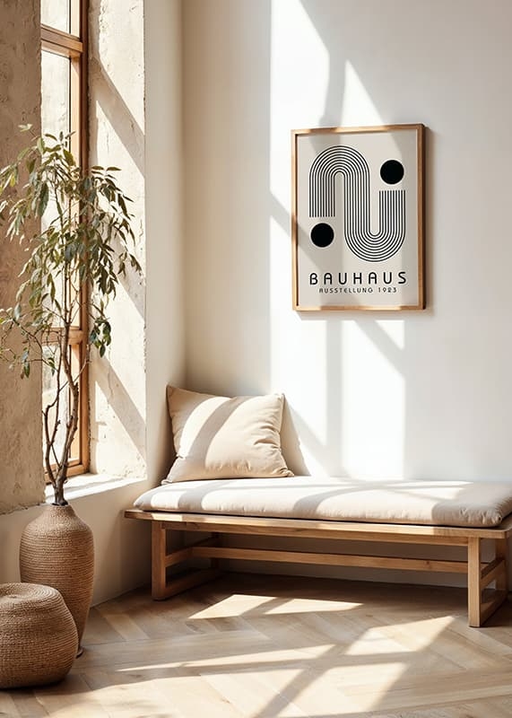 Poster Bauhaus Art No23 crossfade