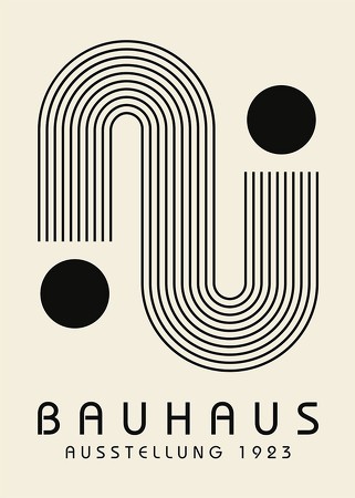 Poster Bauhaus Art No23