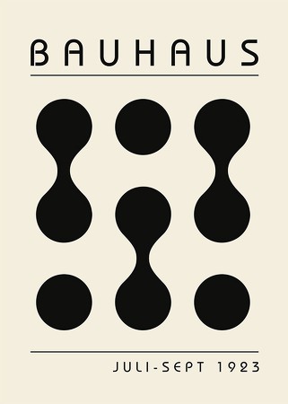 Poster Bauhaus Art No24