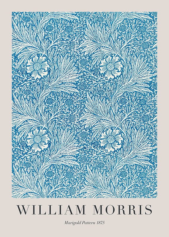 William Morris Marigold Pattern 1875-1