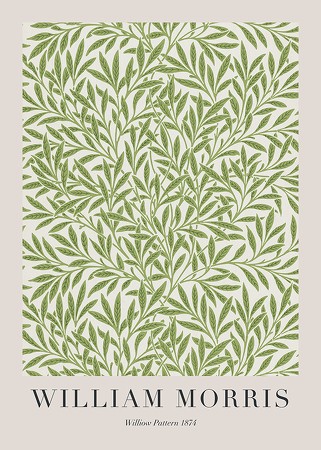 Poster William Morris Willow Pattern 1874