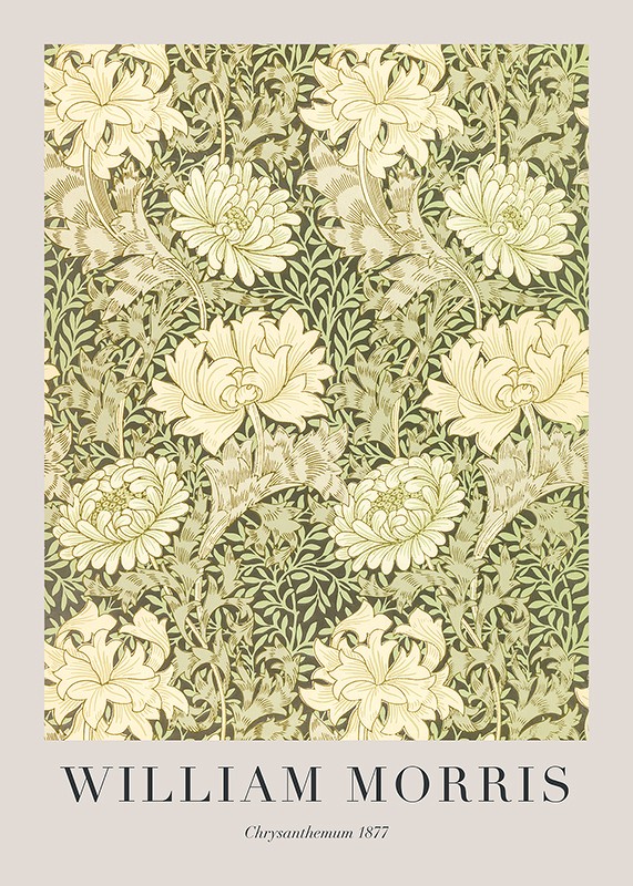 William Morris Chrysanthemum 1877-1