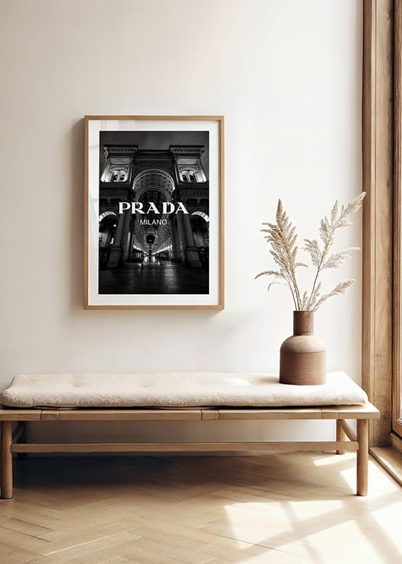 Poster Prada Milano crossfade