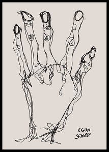 Egon Schiele Hand-2