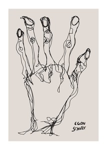Egon Schiele Hand-1