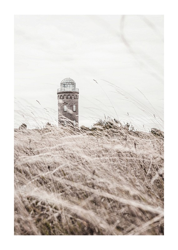 Lighthouse In Field-1