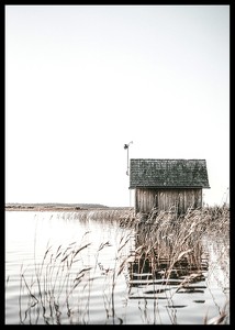 Wooden Cabin By Lake-2