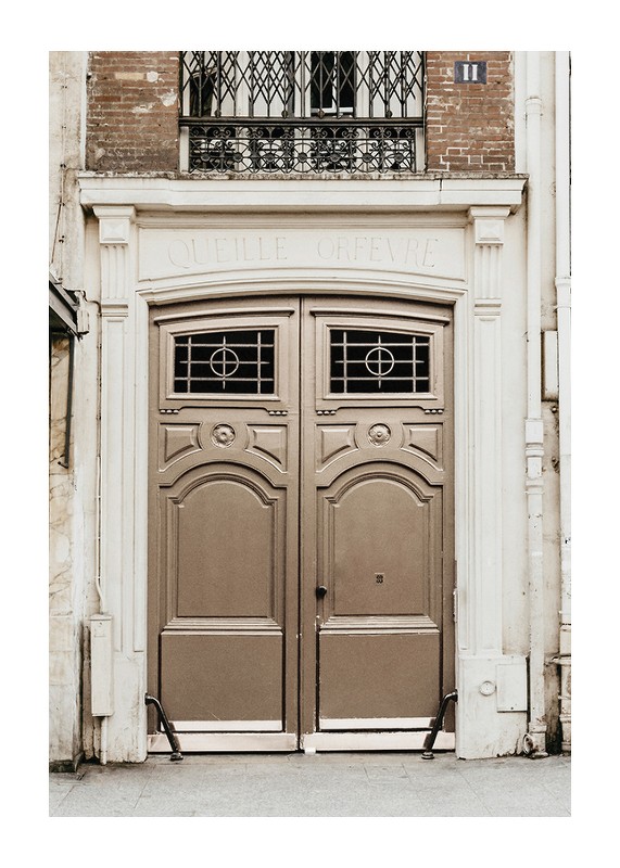 Front Door In Paris-1