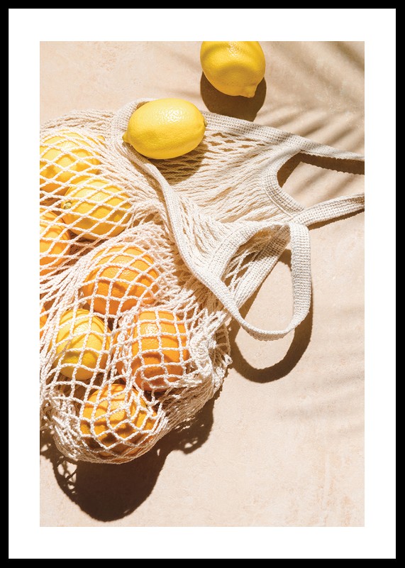 Lemons In Net Bag-0
