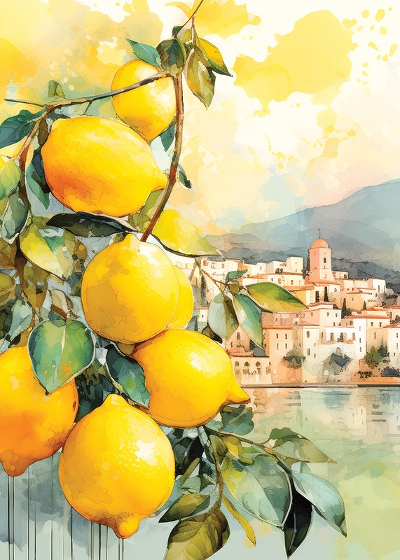 Amalfi Lemons No1-3