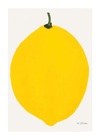 Poster Le Citron