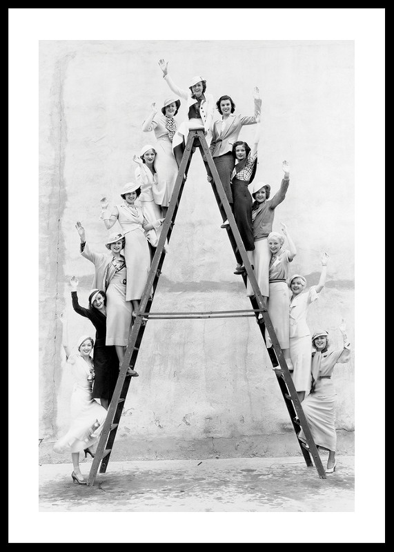 Women On Ladder-0
