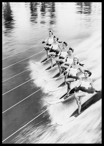 Women Water Skiing-2