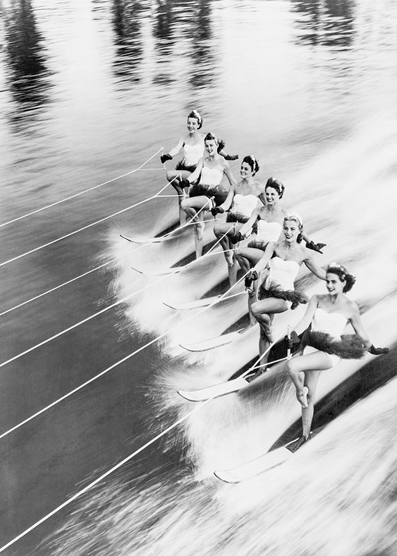 Women Water Skiing-3