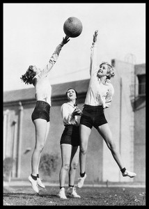 Women Playing Basketball-2