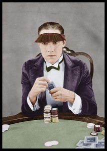 Gambler At Card Table-2