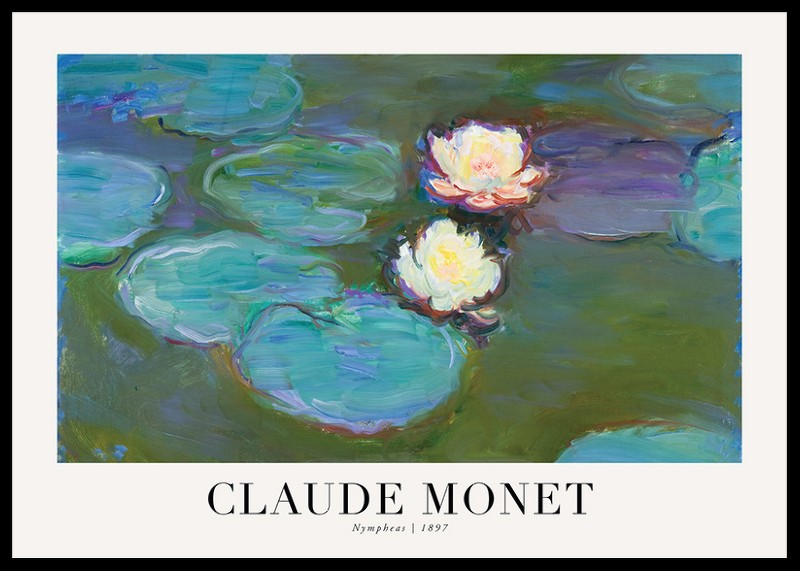 Nympheas 1897 By Claude Monet-0