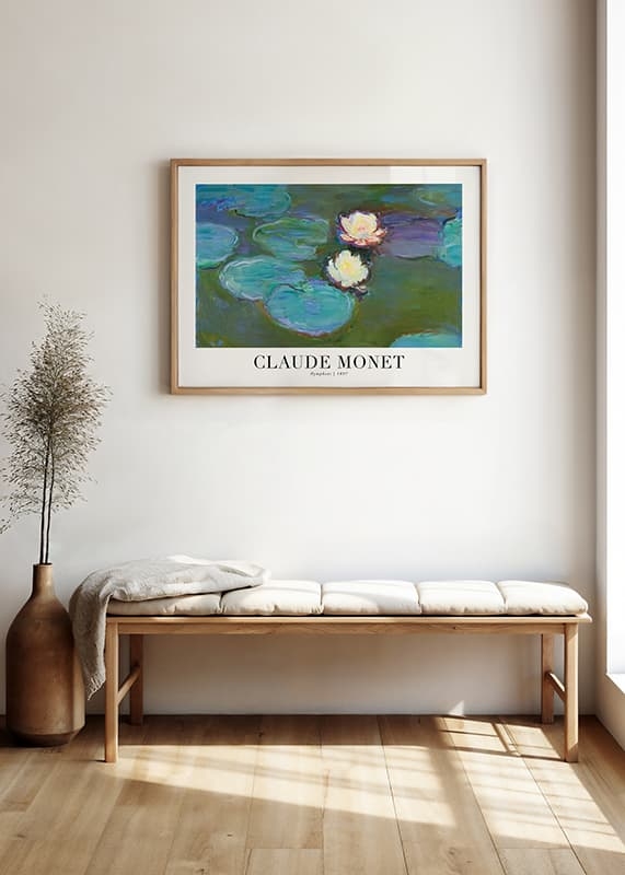 Nympheas 1897 By Claude Monet-2