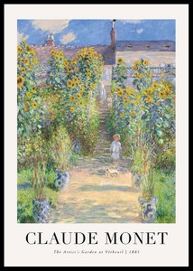 The Artists Garden 1881 By Claude Monet-0