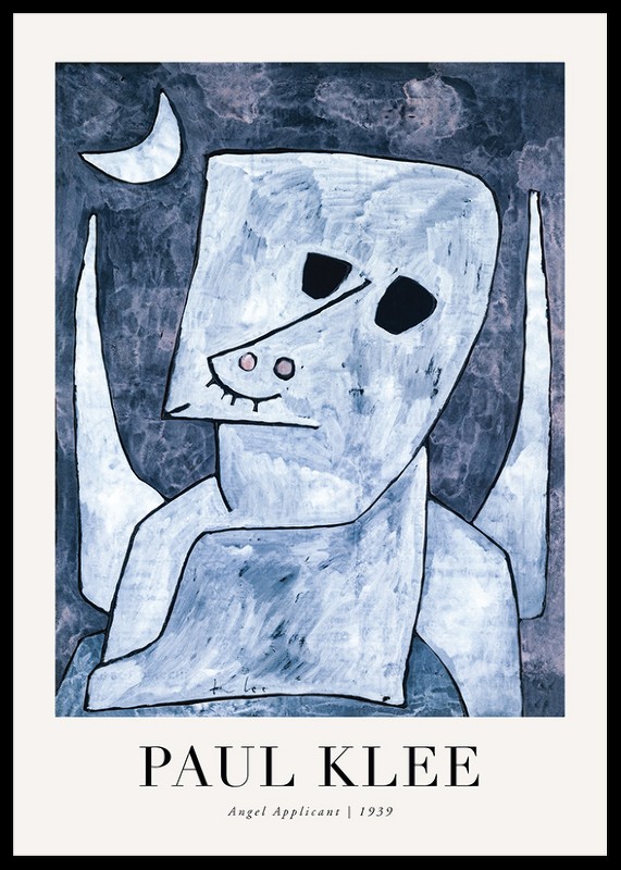 Angel Applicant 1939 By Paul Klee-0