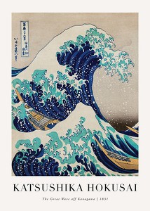 The Great Wave Off Kanagawa By Katsushika Hokusai-1